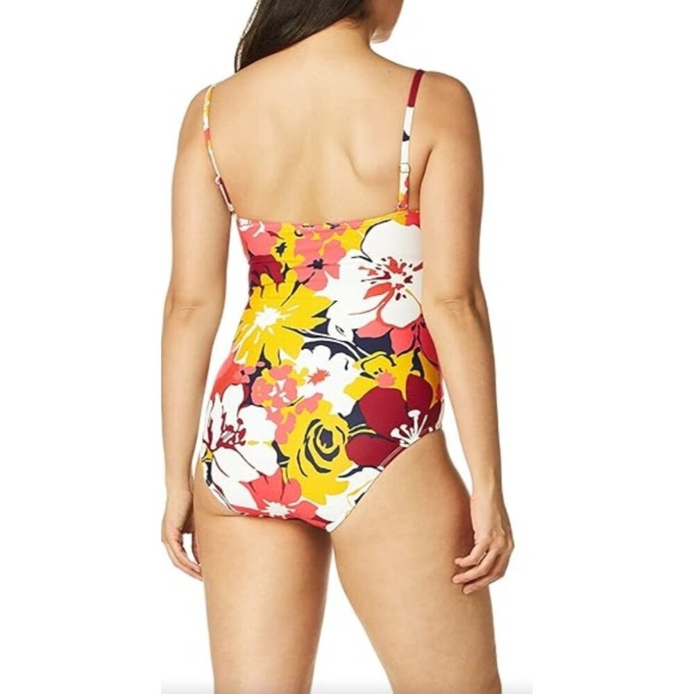 Anne Cole Maillot Floral One-Piece Swimsuit 6 NWT - Picture 3 of 10